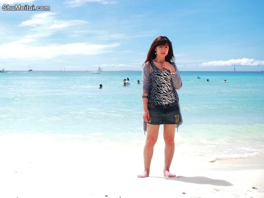 尹嫂放假去海边玩儿各种露腿[第7张/共23张]