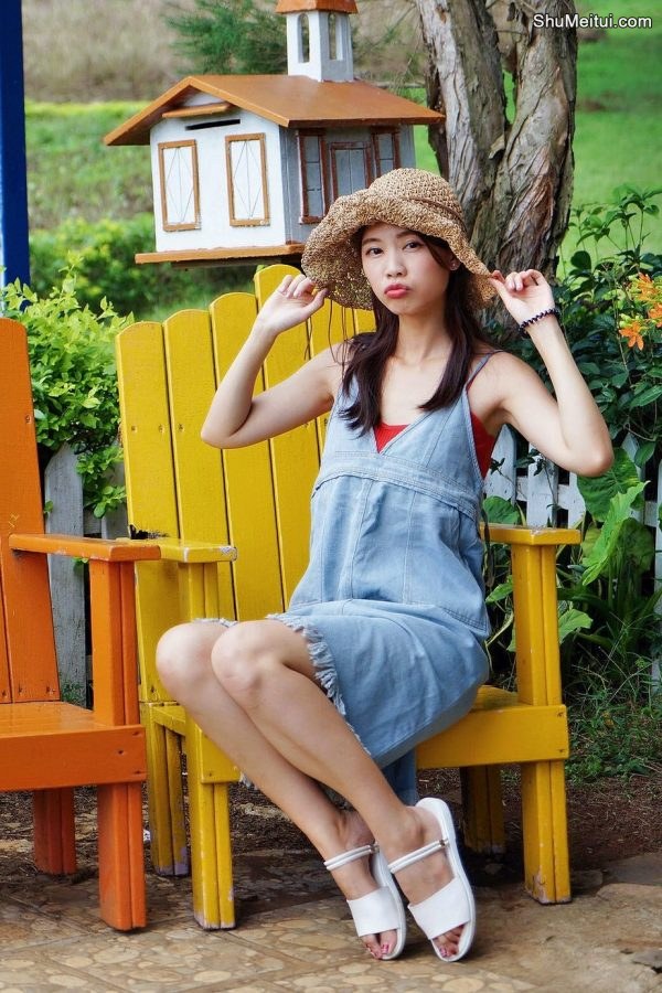 穿平底凉鞋的美腿人妻在巨石阵游玩[第60张/共61张]