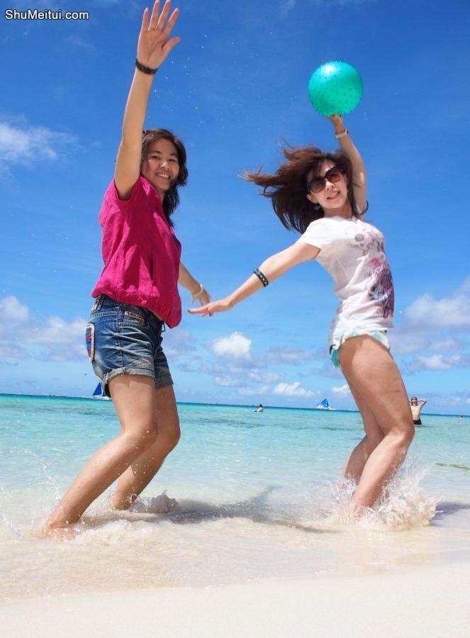 尹嫂放假去海边玩儿各种露腿[第14张/共23张]
