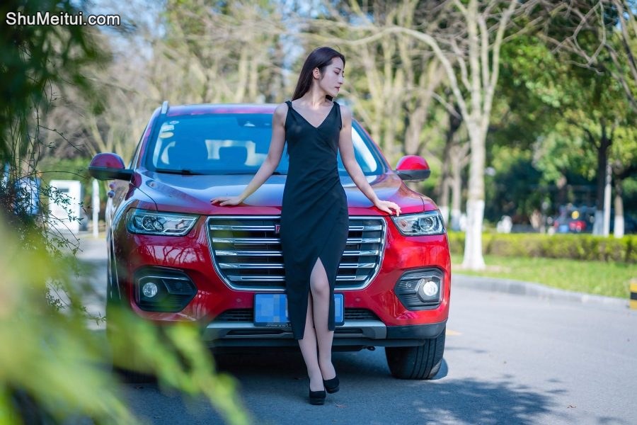 开哈弗的漂亮美女车内展示肉色丝袜美腿[第26张/共32张]