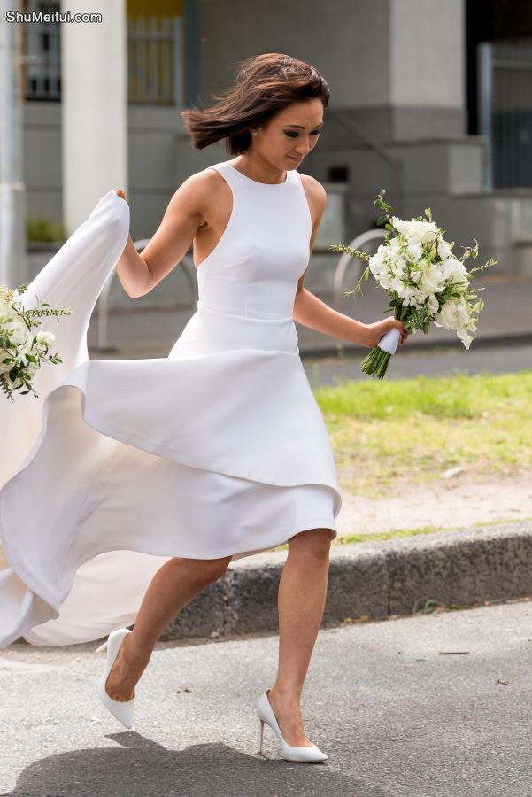 华裔新娘和她的洋妞伴娘，我感觉还是亚洲人好看[第7张/共12张]