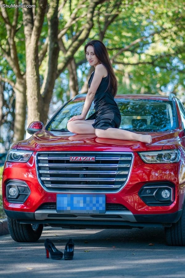 开哈弗的漂亮美女车内展示肉色丝袜美腿[第19张/共32张]