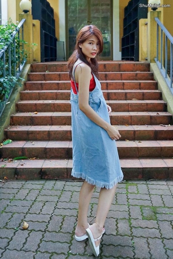 穿平底凉鞋的美腿人妻在巨石阵游玩[第1张/共61张]