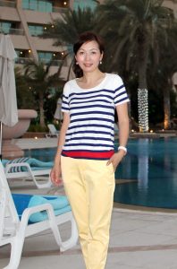 风姿卓越的贵妇在阿联酋之旅