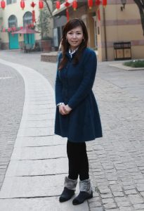 春节期间美丽知性的知风姐拍的照片