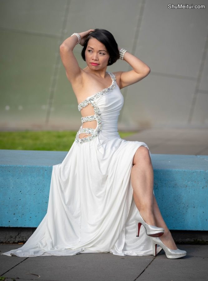 中年大姐硬要补一套婚纱照，给她的年轻心态点个赞[第2张/共4张]