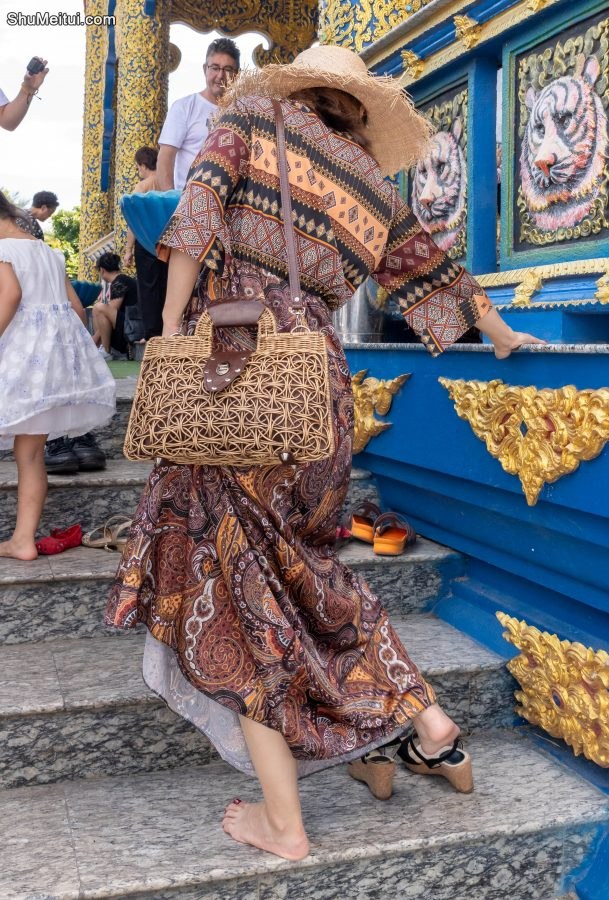 跟着极品美少妇优优去泰姬陵转一圈，人好看，景一般[第4张/共7张]