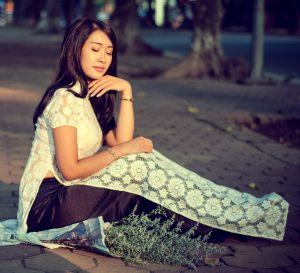 正宗的越南美妇长裙长裤还很会勾人哦