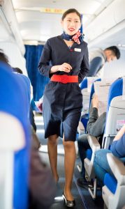 活力四射的漂亮空姐们，各个都是水灵的流水好漂亮呀