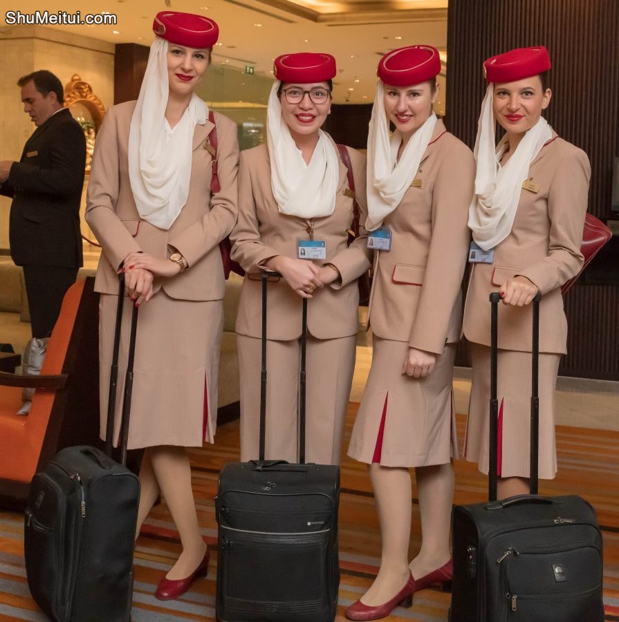 埃塞空姐排排站，都是熟透的美妇呀，热情知性大方得体[第6张/共6张]