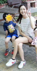 林芳芳光滑的美腿