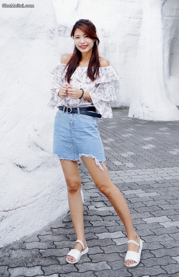 CC姐在动物园拍照片腿不是一般好看[第6张/共14张]