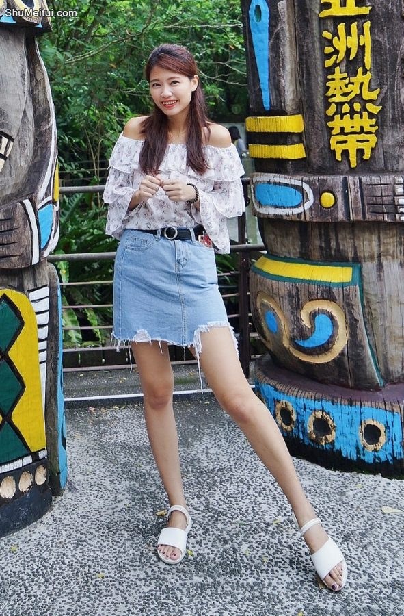 CC姐在动物园拍照片腿不是一般好看[第14张/共14张]