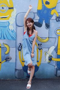 CC姐时尚艺术街拍照片