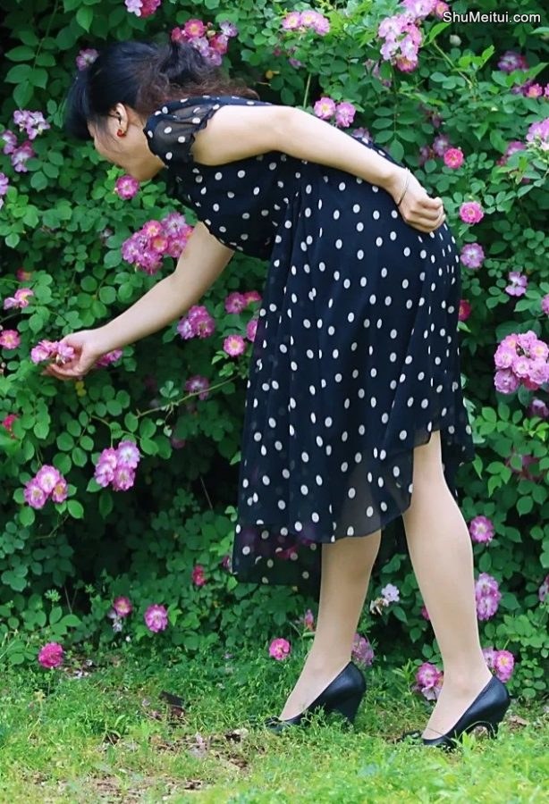 气质山阿姨在花海里的高跟腿[第11张/共11张]