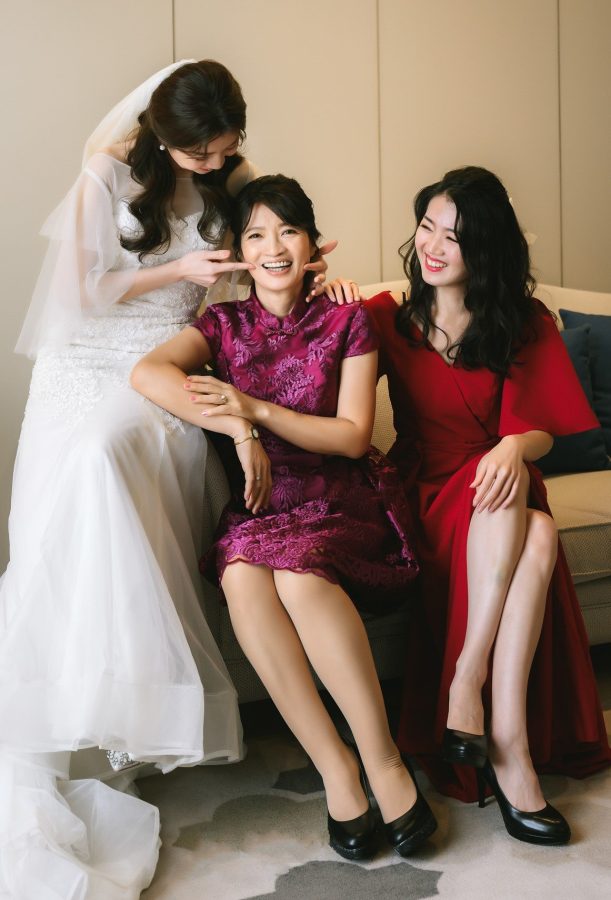 母女婚纱照妈妈穿肉丝袜高跟鞋[第1张/共4张]